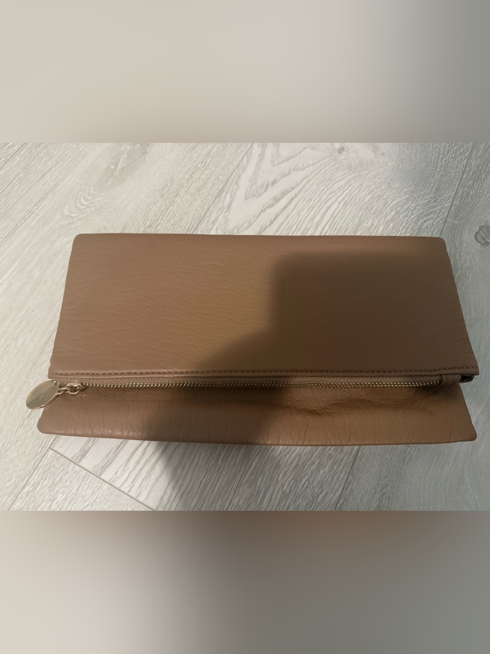 Women’s Leather Clutch - Tan